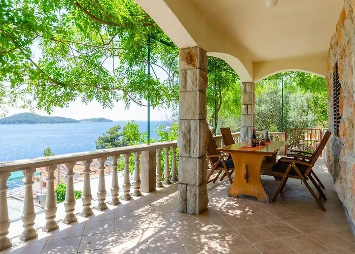 公寓 By The Sea Prizba, Korcula - 10063 普瑞兹巴